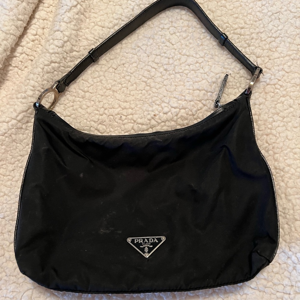 OG Y2K Prada Black Hobo Bag